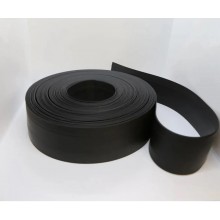 Плинтус гибкий самоклеящийся черный-24м